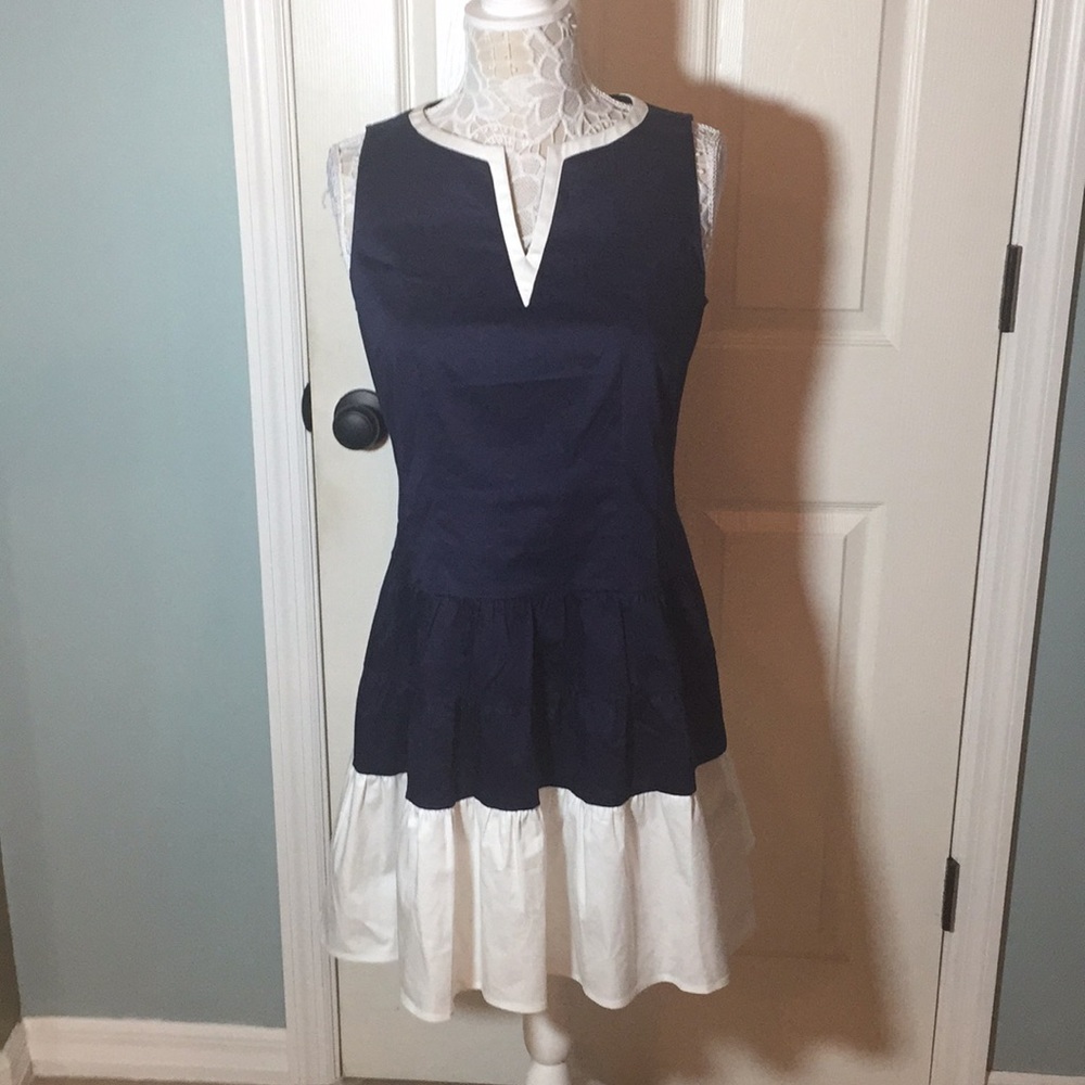 Like new sail to sable fit and flare dress